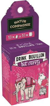 BIO Sup Kari dalam Beg Minum (10 x 5 g) - NATUR COMPAGNIE